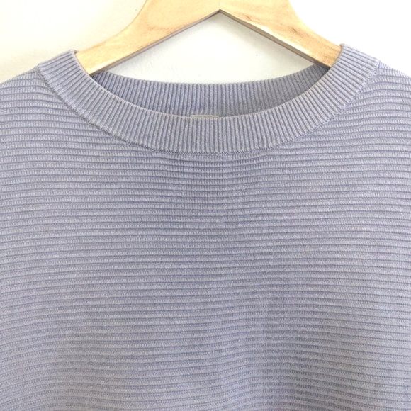 Twik Loose Ottoman Sweater, Lavender, XXS - Picture 2 of 11